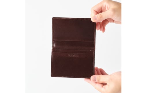 SOMES 名刺入れ （ブラウン）PT-89 [ソメスサドル 北海道 砂川市 12260812-a] ソメス カードケース 名刺ケース メンズ レディース 本革 革 革製品 somes saddle