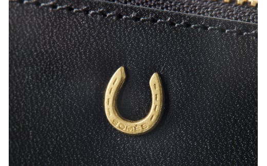 SOMES ラウンド 長財布 （ブラック）PT-81 [ソメスサドル 北海道 砂川市 12260814-b] ソメス 財布 ラウンドファスナー メンズ レディース 本革 革 革製品 革財布 レザー ウォレット サイフ さいふ somes saddle ブラック