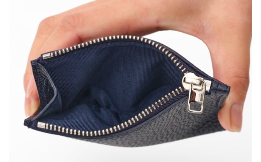 SOMES 二つ折り財布 （ネイビー）GL-10 [ソメスサドル 北海道 砂川市 12260817-a] ソメス 財布 メンズ レディース 二つ折り 二つ折 2つ折り 本革 革 革製品 レザー ウォレット サイフ さいふ somes saddle ネイビー