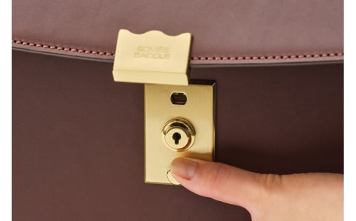 SOMES フラップブリーフケース （ブラウン）EX-33 [ソメスサドル 北海道 砂川市 12260822-a] ソメス バッグ ブリーフケース メンズ 本革 革 革製品 革鞄 革バッグ レザー somes saddle