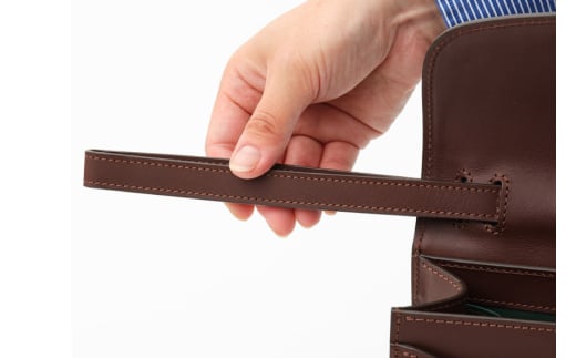 SOMES クラッチバッグ （ブラウン）EX-32 [ソメスサドル 北海道 砂川市 12260823-a] ソメス バッグ セカンドバッグ メンズ 本革 革 革製品 革鞄 革バッグ レザー somes saddle