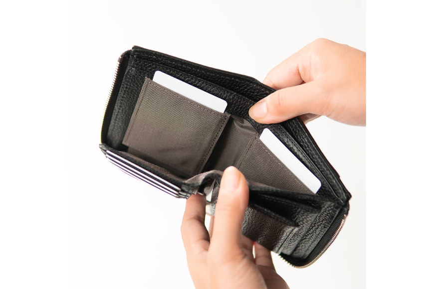 SOMES GL-02 LF札入れ ブラック 財布 [ソメスサドル 北海道 砂川市 12260875] ソメス バッグ メンズ レディース 本革 革 革製品 鞄 かばん レザー 札入れ ブラック