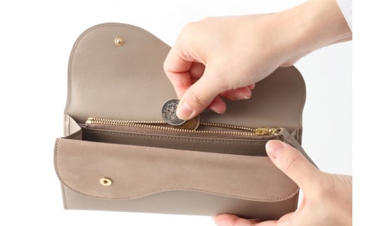 SOMES　SA-11　長財布　（グレージュ）[12260305]