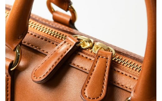 SOMES バッグ 2WAY ミニボストン エリン （ブラウン） ER-53 [ソメスサドル 北海道 砂川市 12260550] ソメス ボストンバッグ ハンドバッグ ショルダー レディース 革 革製品 革鞄 鞄 かばん レザー 小さめ 斜めがけ 肩掛け ブラウン