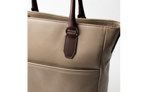 SOMES トートバッグ キャバレッティ （グレージュ） CI-01 [ソメスサドル 北海道 砂川市 12260564] ソメス バッグ メンズ レディース 本革 革 革製品 鞄 かばん レザー トート 肩掛け 斜めがけ グレージュ