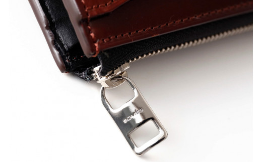 SOMES 財布 メンズ ディアマン コインケース 革 レザー ブラウン DM-04 [ソメスサドル 北海道 砂川市 12260604-br] ソメス 小銭入れ サイフ さいふ 本革 革製品 L字 ファスナー ブラウン