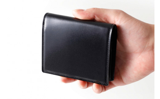 SOMES 財布 メンズ ディアマン スマートウォレット ブラック DM-03 二つ折り 本革 [ソメスサドル 北海道 砂川市 12260605-bk] ソメス さいふ サイフ 革 レザー 薄い コンパクト ブラック