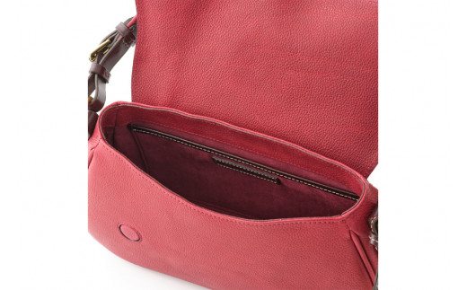 SOMES バッグ レディース イルザ IL-46 2way サドルショルダー（ワイン） [ソメスサドル株式会社 北海道 砂川市 12260610-wi] ソメス 本革 ショルダーバッグ カバン 鞄 革鞄 レザー 革 革製品 肩掛け ブラウン