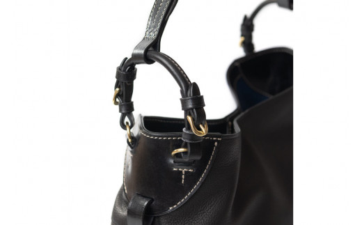 SOMES バッグ レディース イルザ IL-45 ショルダーM（ブラック）[ソメスサドル株式会社 北海道 砂川市 12260611-bk] ソメス 本革 ショルダーバッグ カバン 鞄 革鞄 レザー 革 革製品 肩掛け ブラック