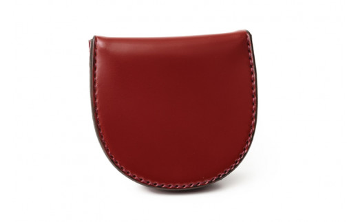 SOMES 馬蹄型 コインケース (ダークブラウン) HV-28 [ソメスサドル 北海道 砂川市 12260727-b] ソメス メンズ レディース 財布 さいふ サイフ ウォレット 小銭入れ 丸型 本革 革 革製品 レザー 馬革 コードバン ブラウン