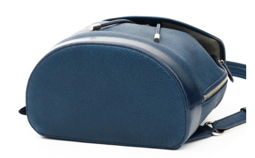 SOMES バックパック （ブルー）RE-37 [ソメスサドル 北海道 砂川市 12260753-a] ソメス リュック リュックサック レディース レザー 本革 革 革製品 革鞄 革バッグ 鞄 かばん ブルー