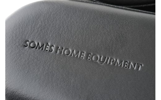 SOMES ルームシューズ （ブラック）DU-41 [ソメスサドル 北海道 砂川市 12260758-b] ソメス スリッパ メンズ レディース レザー 本革 革 革製品 ブラック