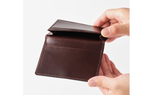 SOMES 名刺入れ （ブラウン）PT-89 [ソメスサドル 北海道 砂川市 12260812-a] ソメス カードケース 名刺ケース メンズ レディース 本革 革 革製品 somes saddle