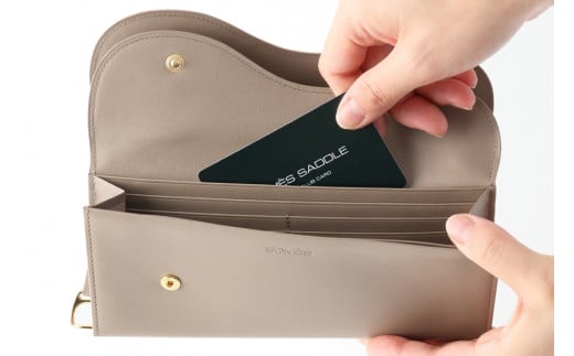 SOMES　SA-11　長財布　（グレージュ）[12260305]