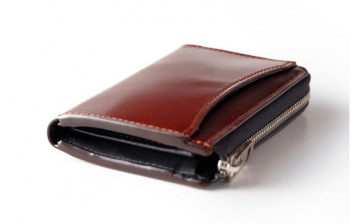 SOMES 財布 メンズ ディアマン コインケース 革 レザー ブラウン DM-04 [ソメスサドル 北海道 砂川市 12260604-br] ソメス 小銭入れ サイフ さいふ 本革 革製品 L字 ファスナー ブラウン