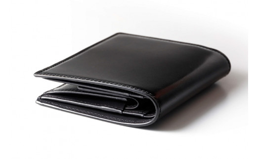 SOMES 財布 メンズ ディアマン スマートウォレット ブラック DM-03 二つ折り 本革 [ソメスサドル 北海道 砂川市 12260605-bk] ソメス さいふ サイフ 革 レザー 薄い コンパクト ブラック