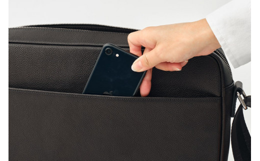 SOMES バッグ ショルダーバッグ L （ブラック） SU-21 [ソメスサドル 北海道 砂川市 12260673-a] ソメス ショルダー メンズ レディース 本革 革 革製品 革鞄 革バッグ 鞄 かばん レザー 斜めがけ 黒 ビジネス ブラック