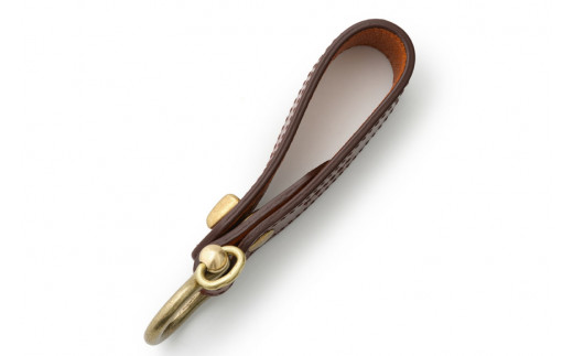 SOMES キーホルダー (ブラウン) WF-28 [ソメスサドル 北海道 砂川市 12260678-b] ソメス メンズ レディース 本革 革 革製品 レザー ブラウン