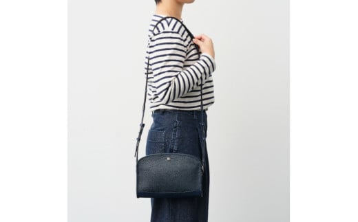 SOMES ショルダーバッグ （ブルー）RE-32 [ソメスサドル 北海道 砂川市 12260752-a] ソメス レディース 本革 革 革製品 革鞄 革バッグ 鞄 かばん レザー 斜めがけバッグ 斜めがけ ネイビー