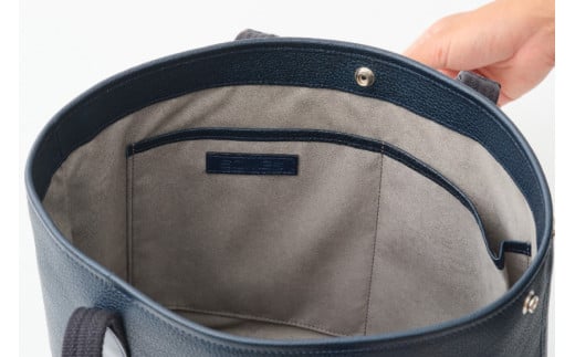 SOMES トートバッグ （ブルー）RE-34 [ソメスサドル 北海道 砂川市 12260755-a] ソメス レディース トート レザー 本革 革 革製品 革鞄 革バッグ 鞄 かばん ブルー