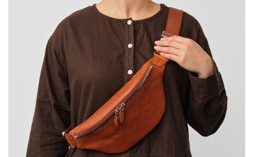 SOMES ウエストポーチ （ブラウン）GL-09 [ソメスサドル 北海道 砂川市 12260762-b] ソメス ポーチ メンズ レディース 本革 革 革製品 レザー 仕事