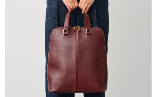 SOMES バッグ タテ型ブリーフ （バーガンディ）HE-01 [ソメスサドル 北海道 砂川市 12260818-a] ビジネスバッグ トートバッグ メンズ レディース 本革 革 革製品 革鞄 革バッグ somes saddle バーガンディ
