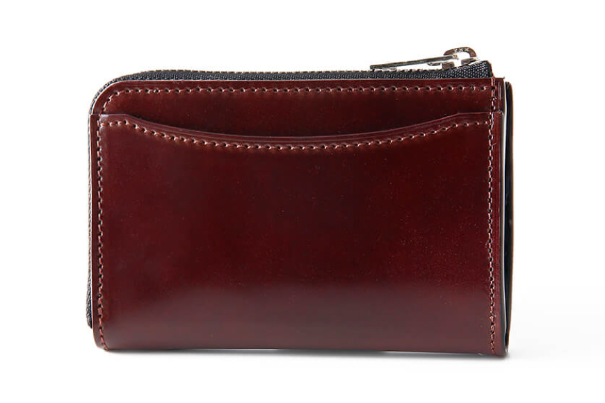 SOMES 財布 メンズ ディアマン コインケース 革 レザー ブラウン DM-04 [ソメスサドル 北海道 砂川市 12260604-br] ソメス 小銭入れ サイフ さいふ 本革 革製品 L字 ファスナー ブラウン