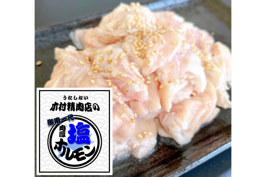 塩 ホルモン 計1.08kg(180g×6p) [木村精肉店 北海道 歌志内市 01227al004] 小分け 冷凍 焼き肉 焼肉 豚