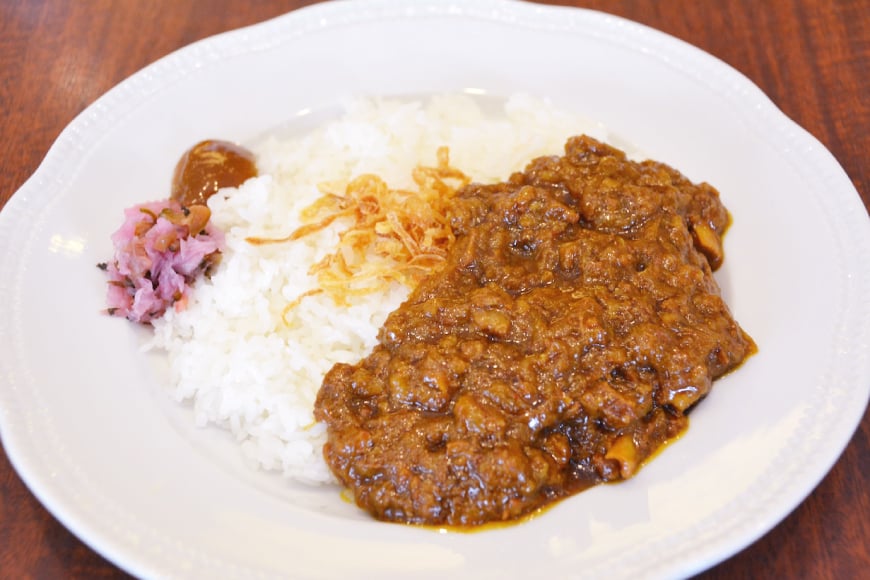 エゾシカ キーマカレー 150g 3個 計450g [りんどう 北海道 歌志内市 01227an004] カレー 冷凍 真空パック エゾ鹿肉 えぞ鹿肉 シカ肉 しか肉