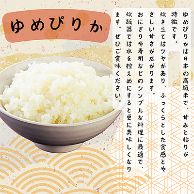 令和7年産　ゆめぴりか　10kg(5kg×2袋)