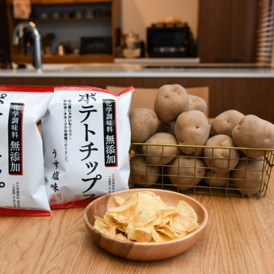 化学調味料無添加ポテトチップス　うす塩(60g×24袋)
