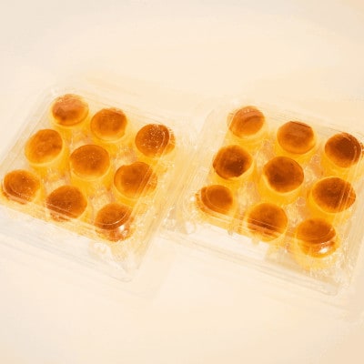 【北海道深川市】北海道スフレチーズケーキ　9個入×2パック【配送不可地域：離島】