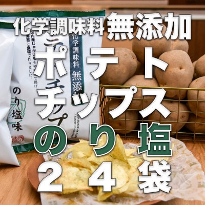 化学調味料無添加ポテトチップス　のり塩味(55g×24袋)