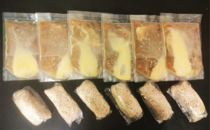 【6回連続お届け】[冷凍]石臼挽き中華そば6食セット≪富良野とみ川≫(麺 中華そば そば セット 北の国から ドラマ 北海道 富良野市 ふらの)