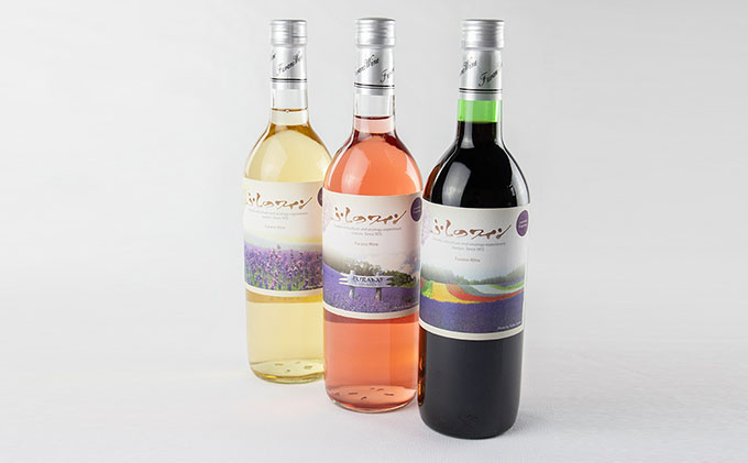 ふらのワイン（赤・白・ロゼ）720ml×3本セット (お酒 酒 ワイン ぶどう 飲み物 アルコール 北海道 送料無料 道産 富良野市 ふらの)