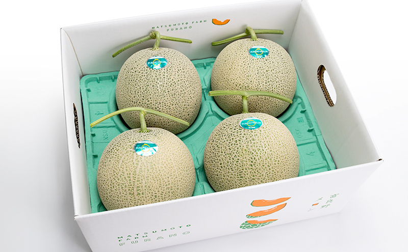 【2026年6月下旬より発送】北海道 富良野 赤肉 メロン『厳選』 4～5玉 約計8kg (松本農園) メロン フルーツ 果物 新鮮 甘い 贈り物 ギフト 道産 ジューシー おやつ ふらの ブランド 夏