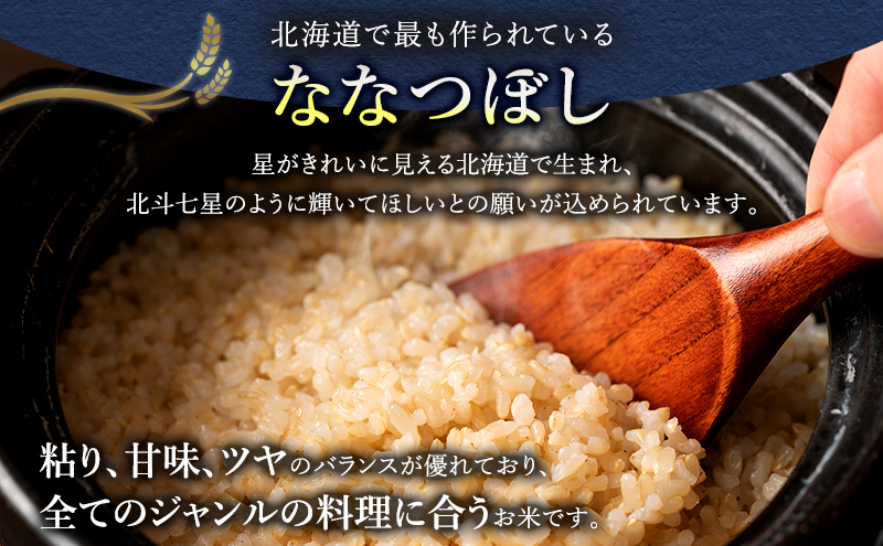 【令和8年度産】◆9ヵ月定期便◆ 富良野 山部米研究会【 ななつぼし 】玄米 5kg×2袋（10kg）お米 米 ご飯 ごはん 白米 令和8年 令和8年産 定期便 定期 送料無料 北海道 富良野市 道産 直送 ふらの