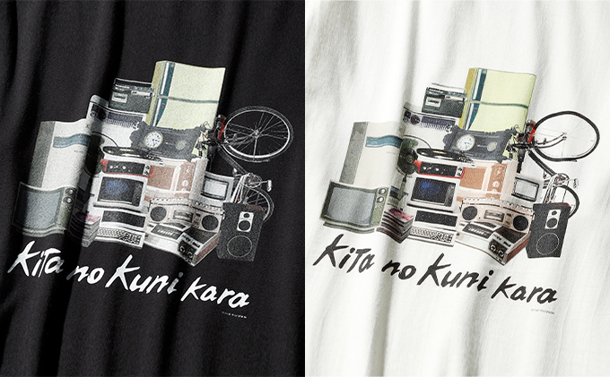 北の国から『山部山麓デパート』ロングTシャツ白・Mサイズ