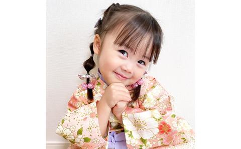 ぽわんパンツの袴 花あかり ピンク×ラベンダー【Mサイズ】　[so-0304]