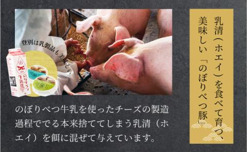 1.2kg！肉のあさひ大人気！【のぼりべつ乳清豚（ホエー）】ハンバーグ120g×10個[全5回お届け]　[na-0179]