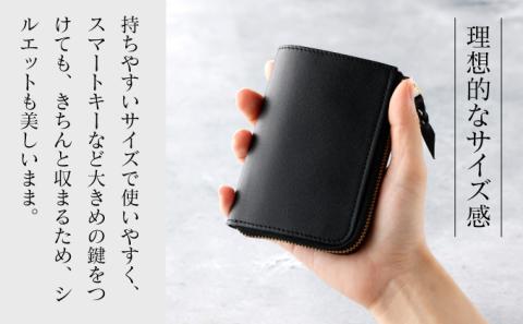 牛革キーケース （焦茶）　[tm-0311]