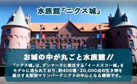 登別マリンパークニクス 入園券　子供1名　[mr-0516]