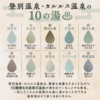 のぼりべつ温泉感謝券5，000円分　[ic-0412]