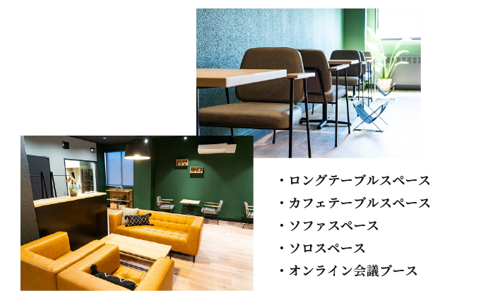 サテライトオフィスenコワーキングスペース ゲスト1日利用券2枚　[ks-0113]