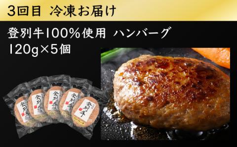 登別牛 堪能セット[3回お届け]　[na-0182]