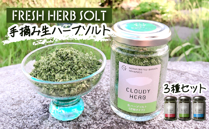 限定生産！手摘み生ハーブソルト詰め合わせ　[bh-0005]