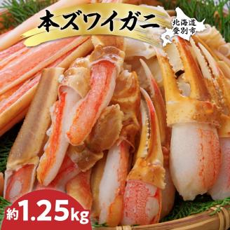 数量限定で特別価格！カット済み 生ずわいがに 1.25kg カニ鍋　年末年始 お歳暮 正月 ギフト 2025[mk-0506]