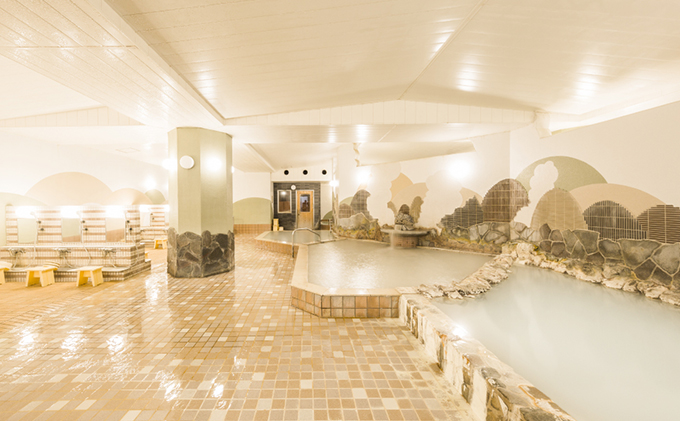 日帰り入浴券6枚つづりセット（夢元さぎり湯）　[no-0661]