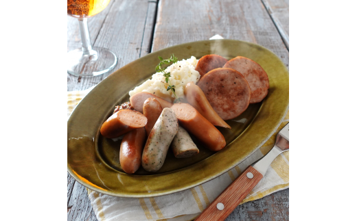 北海道産放牧豚 無添加ウインナーセット【12000201】