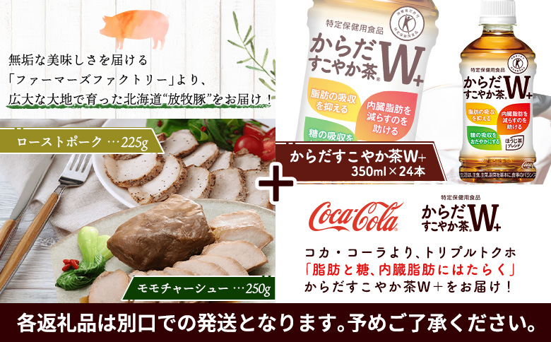 モモチャーシュー＆ローストポークとからだすこやか茶のセット【C99011】